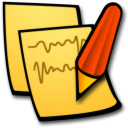 stickies write icon